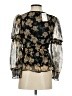 Assorted Brands 100% Polyester Black 3/4 Sleeve Blouse Size S - photo 2