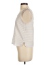 Express 100% Polyester Silver Sleeveless Top Size S - photo 5