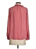 Ann Taylor 100% Polyester Pink Long Sleeve Blouse Size S - photo 2