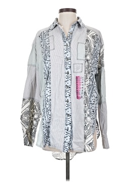 Free People Long Sleeve Button Down Shirt