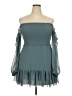 Wilfred 100% Polyester Teal Cocktail Dress Size M - photo 1