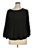 Adrianna Papell Black Pullover Sweater Size XL - photo 1