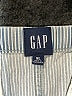 Gap 100% Cotton Chevron-herringbone Blue Denim Shorts Size XL - photo 3