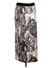 Bobeau Print Gray Casual Skirt Size L - photo 1