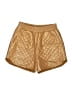 Amanda Uprichard Metallic Gold Shorts Size 30 waist - photo 1