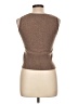 H By Halston 100% Cashmere Brown Sweater Vest Size L - photo 2