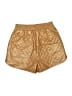 Amanda Uprichard Metallic Gold Shorts Size 30 waist - photo 2