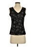 Burton 100% Polyester Black Sleeveless Blouse Size 2 - photo 1
