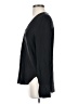 Thakoon 100% Silk Black Long Sleeve Silk Top Size 4 - photo 5