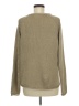 H&M 100% Acrylic Metallic Tan Pullover Sweater Size M - photo 2