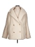 Elie Tahari 100% Polyester Ivory Coat Size L - photo 1