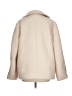 Elie Tahari 100% Polyester Ivory Coat Size L - photo 2