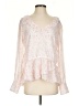 Drew 100% Polyester Pink Long Sleeve Blouse Size S - photo 1