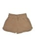 Assorted Brands Solid Brown Shorts Size S - photo 1