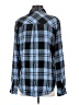 Rails 100% Rayon Plaid Blue Long Sleeve Button-Down Shirt Size S - photo 2