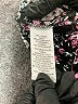 Connected Apparel Floral Black Casual Dress Size 12 (petite) - photo 8