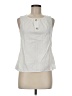 Talbots White Sleeveless Blouse Size 8 Petite - photo 1