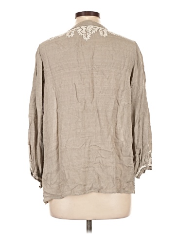 Joie 3/4 Sleeve Silk Top (view 2)