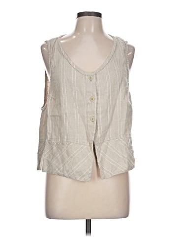Flax Sleeveless Blouse (view 1)