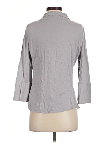 James Perse 3/4 Sleeve Button-Down Shirt (view 2)