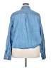 Gap 100% Cotton Blue Long Sleeve Button-Down Shirt Size XXL (tall) - photo 2