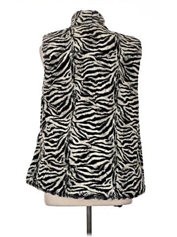 MICHAEL Michael Kors Faux Fur Vest (view 2)