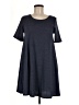 Rolla Coster Solid Gray Casual Dress Size M - photo 1