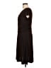 DressBarn Solid Brown Cocktail Dress Size 16 - photo 5