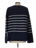 Gap Stripes Blue Pullover Sweater Size L - photo 2