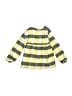 Carter's Checkered-gingham Yellow Long Sleeve Blouse Size 3T - photo 2