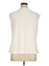 Kasper Ivory Sleeveless Blouse Size 1X - photo 2