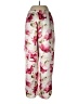 Unbranded 100% Polyester Floral Ivory Casual Pants Size M - photo 2