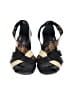 Anyi Lu Black Sandals Size EU 36 1/2 - photo 2