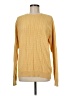 IZOD 100% Cotton Solid Yellow Pullover Sweater Size M - photo 1