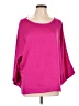 2 Hearts 100% Polyester Pink 3/4 Sleeve Top Size L (estimated) - photo 1