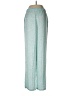 Kate Spade New York 100% Polyester Paisley Teal Casual Pants Size M - photo 2