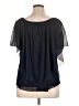 C established 1946 100% Polyester Black Short Sleeve Blouse Size XL - photo 2