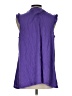 Lane Bryant Purple Sleeveless Blouse Size 10 - 12 Plus - photo 2