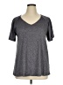 Lane Bryant Gray Short Sleeve Top Size 14 - 16 Plus - photo 1