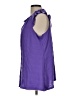 Lane Bryant Purple Sleeveless Blouse Size 10 - 12 Plus - photo 5