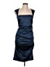 Nicole Miller Blue Cocktail Dress Size 12 - photo 1