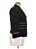 Studio 1 100% Polyester Stripes Black Blazer Size 14 - photo 4