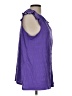 Lane Bryant Purple Sleeveless Blouse Size 10 - 12 Plus - photo 4