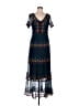 Sundance 100% Polyester Blue Casual Dress Size S - photo 1