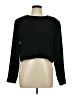 Ann Taylor 100% Polyester Black Long Sleeve T-Shirt Size L - photo 1