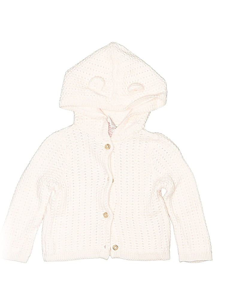 Pre-owned Tommy Bahama Babies' Cardigan Sweater In Ivory