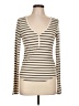 American Eagle Outfitters Ivory Long Sleeve Henley Size L - photo 1