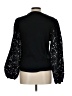 J.Crew Black Long Sleeve Blouse Size L - photo 2