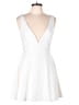 Express White Ivory Romper Size L - photo 1