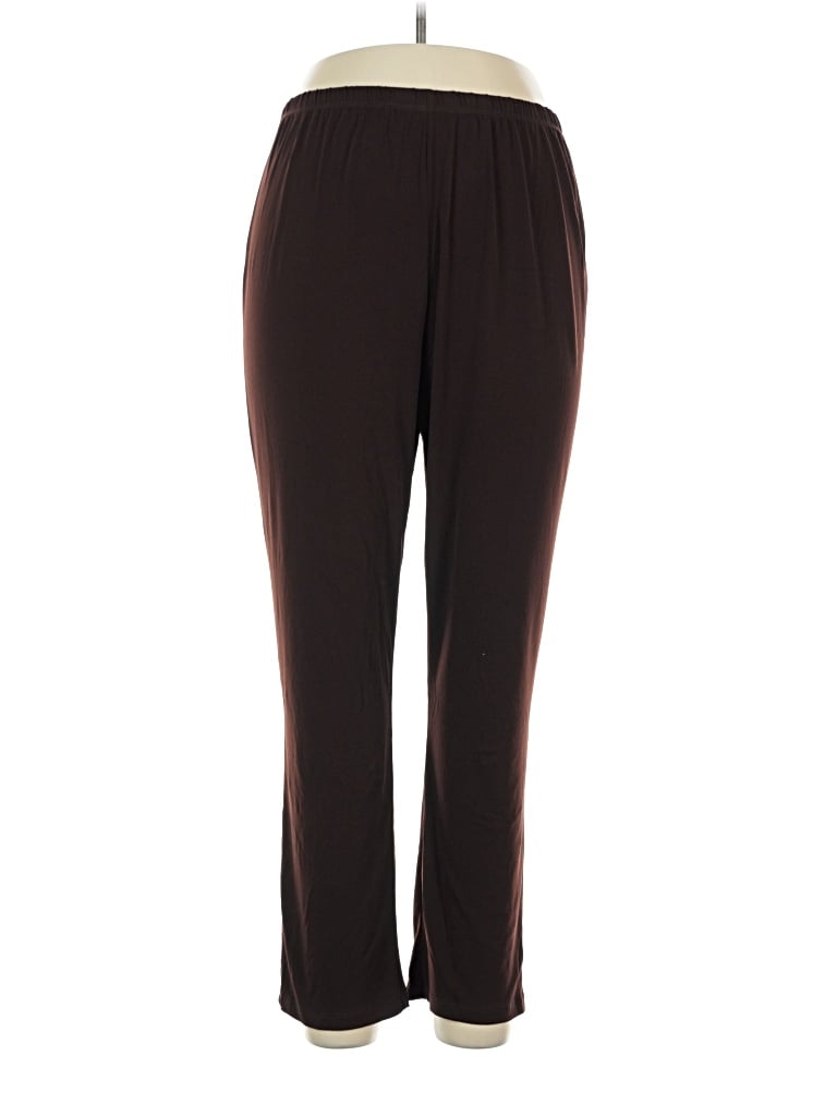Pre-owned Slinky Brand Casual Pants In Brown